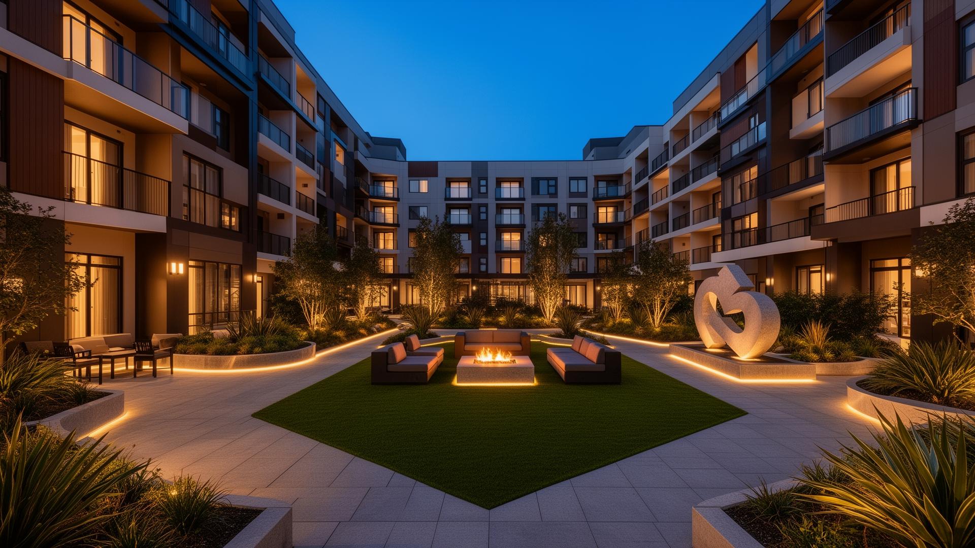 Brookline Courtyard